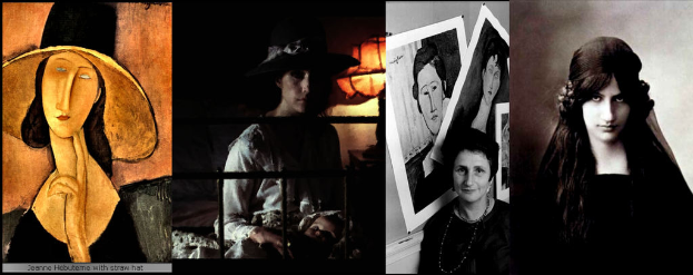 Eine Sammlung von Gemälden, Foto Rahmen und Postern, die gemeinsam ausgestellt sind.