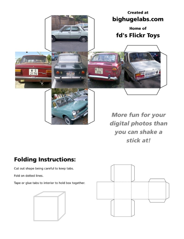 Eine Präsentationsfolie mit Fahrzeugen auf einer Straße und Text darauf.